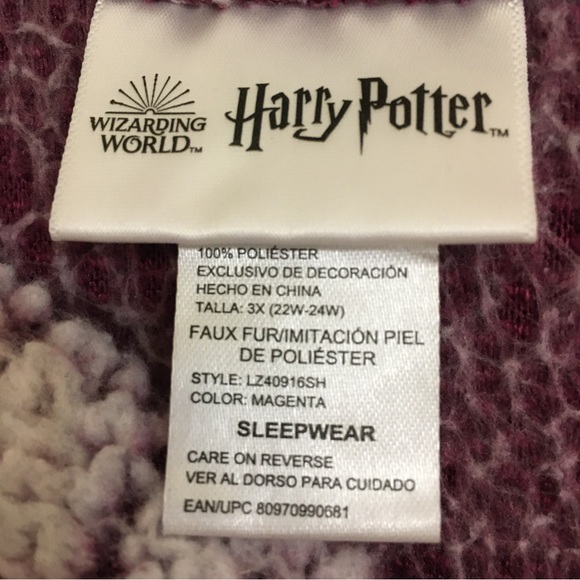 Harry Potter Loungewear size 3X - Picture 7 of 9